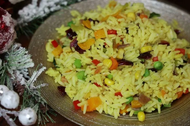 arroz de natal simples