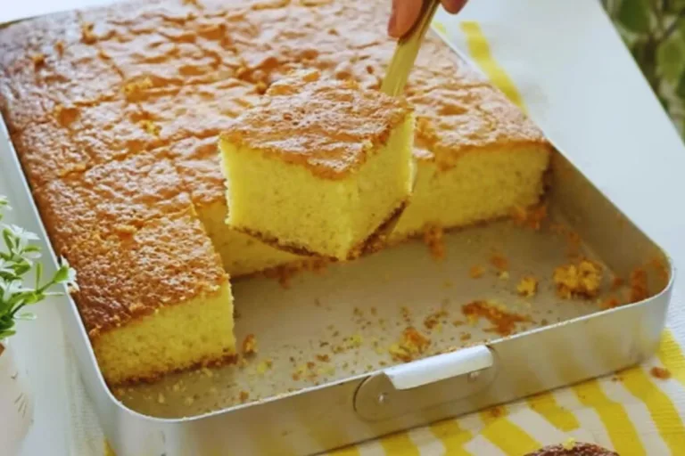 bolo de fuba fofinho