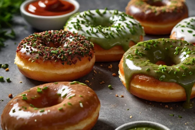 como fazer donuts salgado