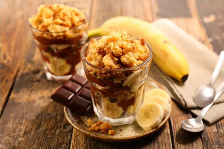 crumble de banana