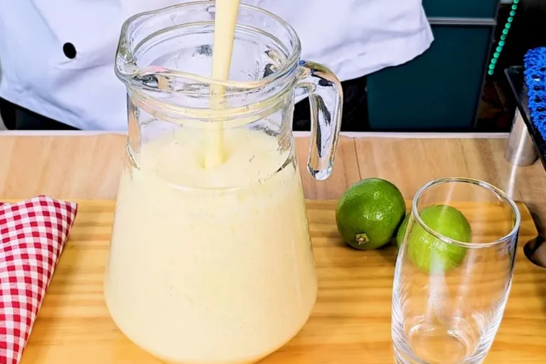 limonada alemã com manga