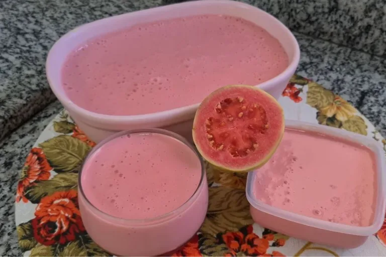 mousse de goiaba