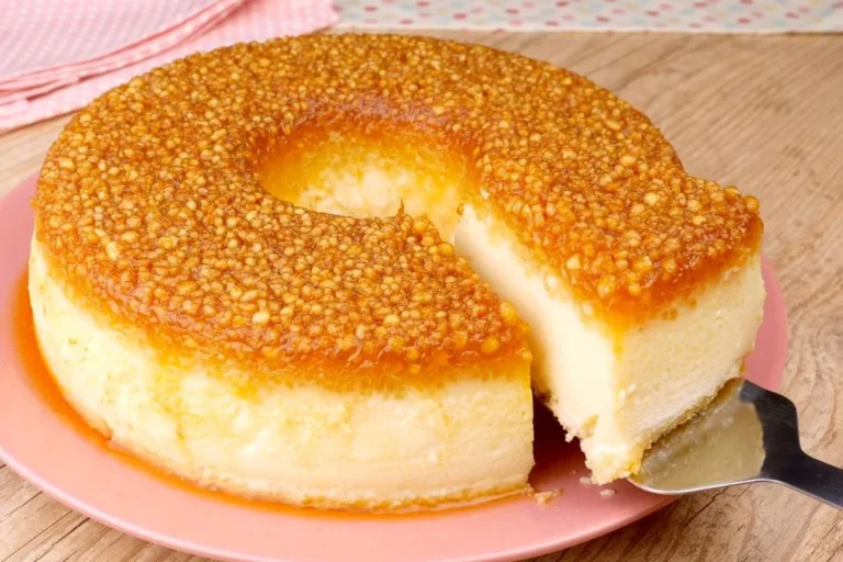 pudim de tapioca