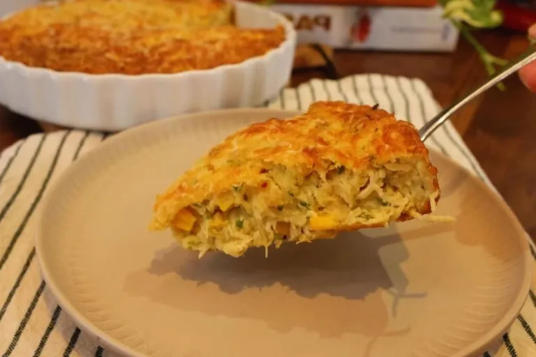 torta de frango sem farinha