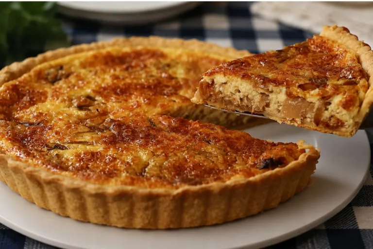 Imagem da Receita de Quiche Lorraine.