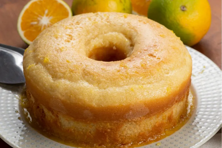 bolo de laranja molhadinho