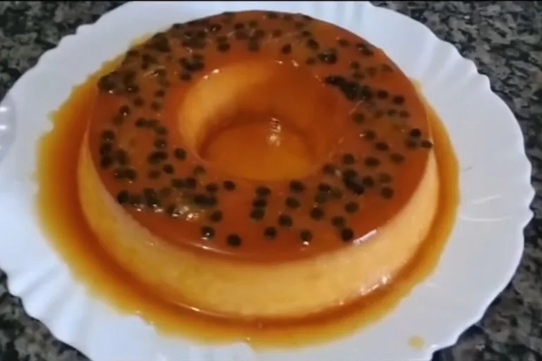 pudim de maracujá