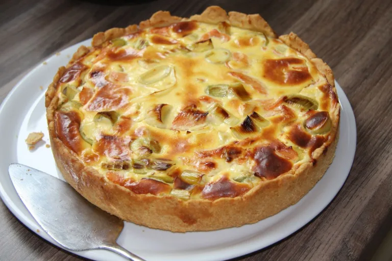 quiche de bacalhau