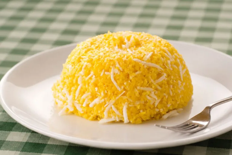 Imagem da Receita de Cuscuz Doce com Leite e Coco.