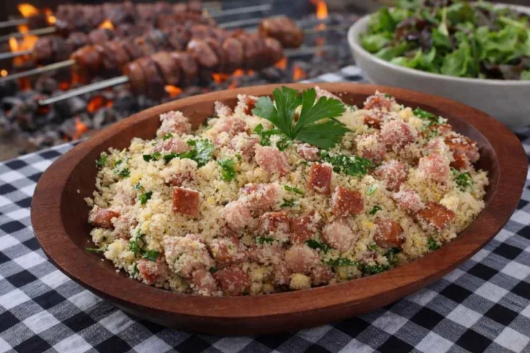 Farofa de Bacon para Churrascos e Refeições