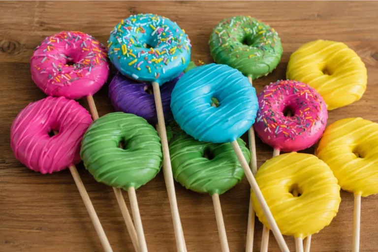 Imagem da Receita de Cake Donuts no Palito.