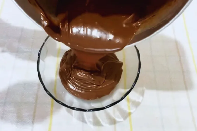 receita de ganache com chocolate em pó