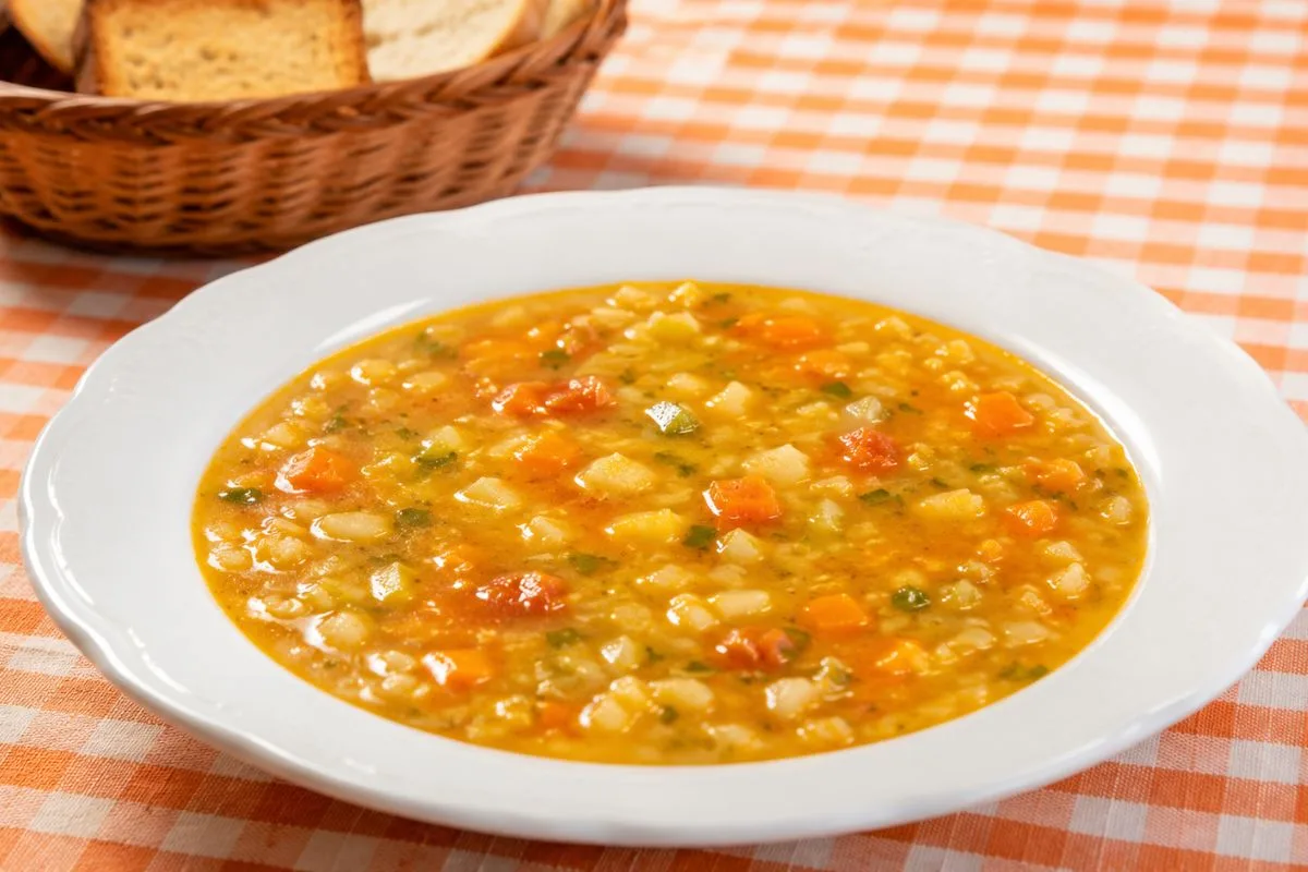 Imagem da Receita de Sopa de Legumes com Frango.