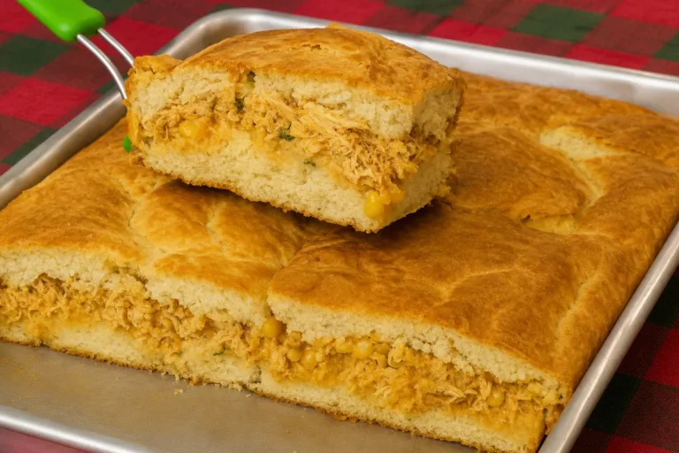 Imagem da Receita e Torta de Frango Sem Ovo e Sem Leite.