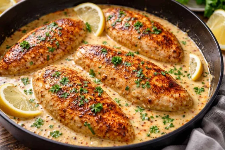Imagem da Receita de Frango na Manteiga Cremosa Com Toque de Limão.