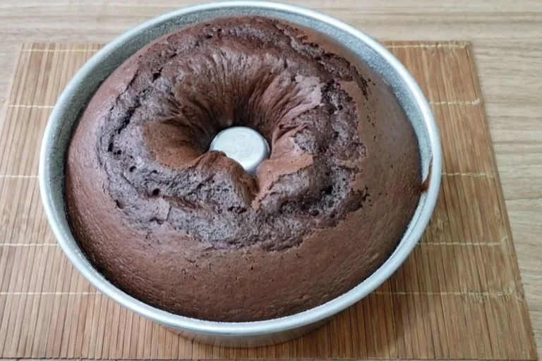 bolo de iogurte com chocolate