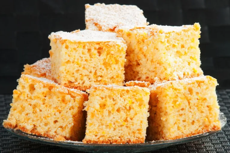 Bolo de laranja gelado macio e molhadinho