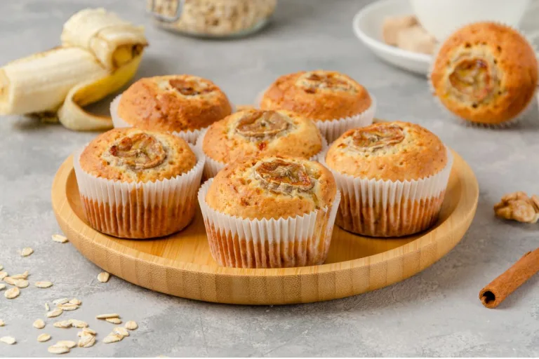 bolinho fit de banana sem açúcar