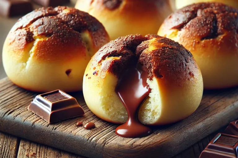 pão de queijo de chocolate