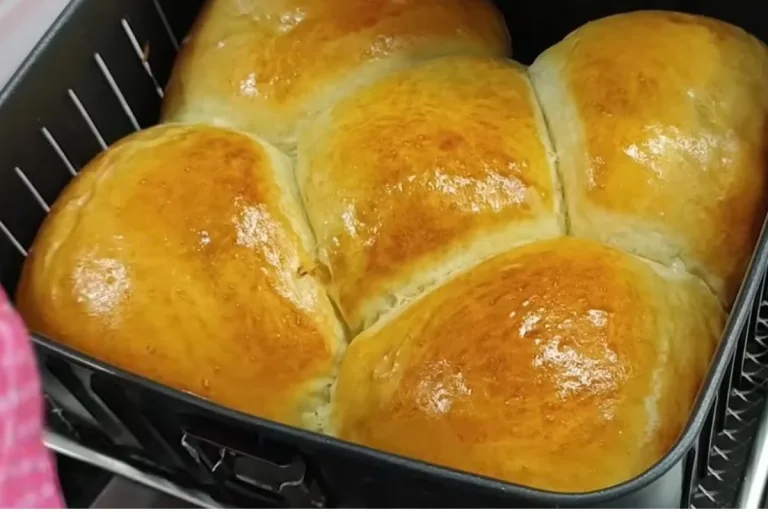 pão na airfryer