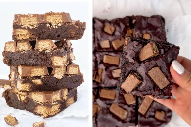receita de brownie de kitkat