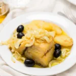 bacalhoada simples com batata