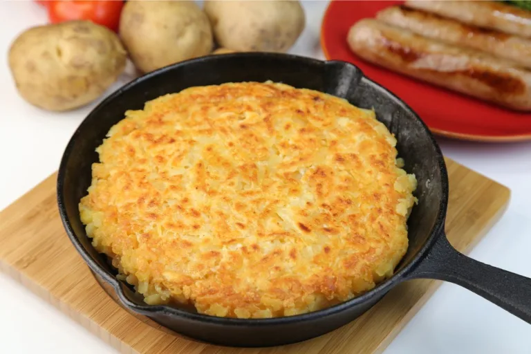 batata rosti recheada com queijo e requeijão