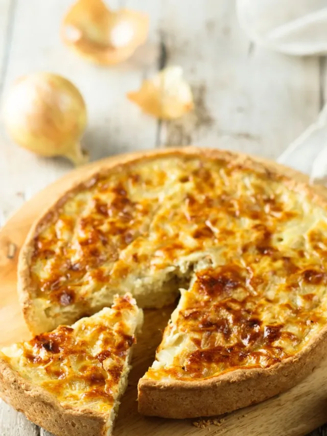 Aprenda como fazer quiche de bacalhau - Resultado Final