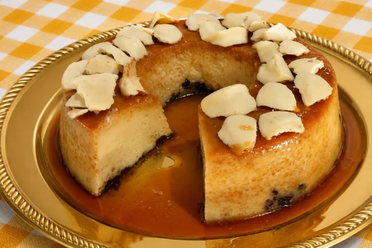 Imagem da Receita de Pudim de Ouro Branco.