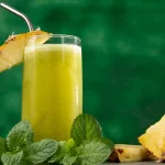 Suco detox de abacaxi com chá verde: bebida ideal para desinchar naturalmente