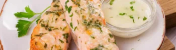 peixe grelhado com molho à portugual