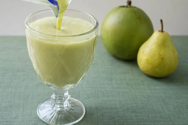 Imagem da Receita de Vitamina Saudável Sem Açúcar para o Café da Manhã.