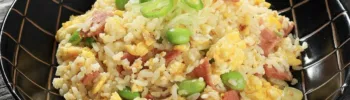 Arroz chop Suey com Presunto, Ovos e Legumes