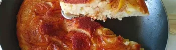 Tortinha Fit de Maçã feita na Frigideira