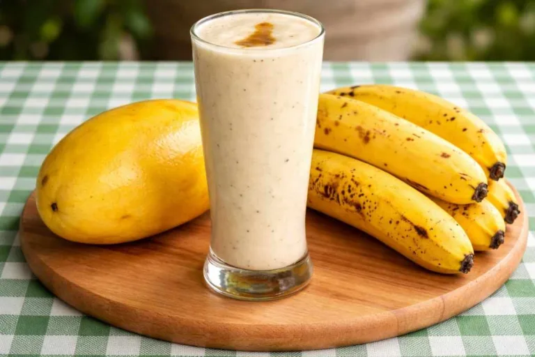 Imagem da Receita de Vitamina Cremosa de Maracujá com Banana.