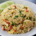 imagem da recita de arroz frito chinês