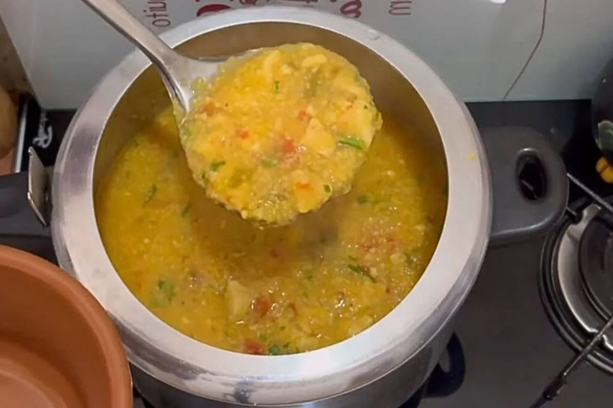 Imagem da Receita de canjiquinha de frango na panela de pressão