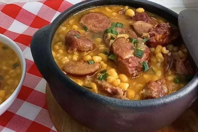 Imagem da Receita de Canjica Salgada.