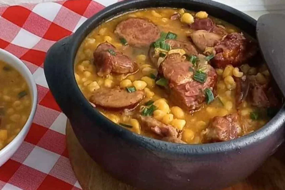 Imagem da Receita de Canjica Salgada.