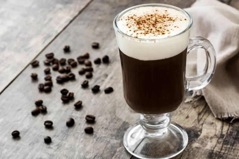 Imagem da Receita de Irish Coffee.
