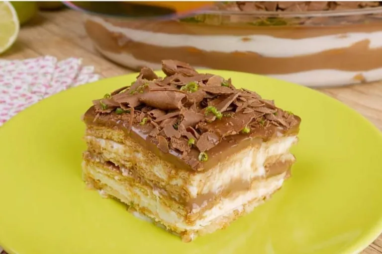 Imagem da Receita de Pavê de Limão com Chocolate.