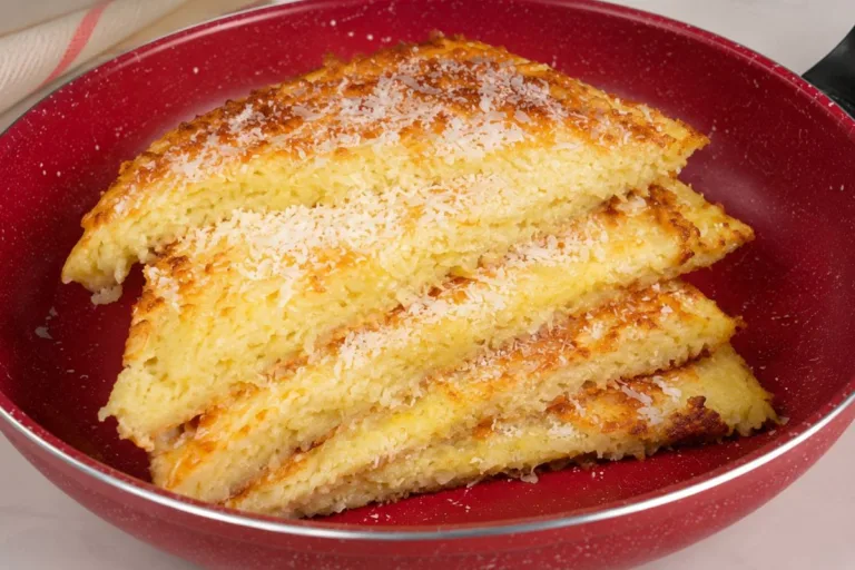 Imagem da Receita de Queijadinha Low Carb de Frigideira.