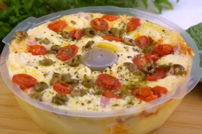 Imagem da Receita de Torta Salgada de Micro-ondas.