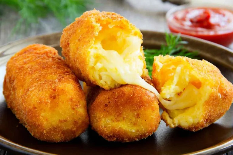 Imagem da Receita de Bolinho de Batata com Queijo.
