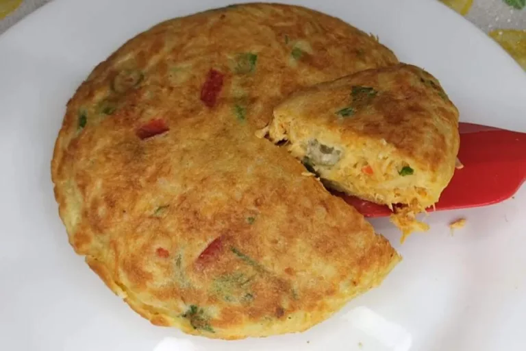 Imagem da Receita de Torta de Frigideira com Tapioca e Frango