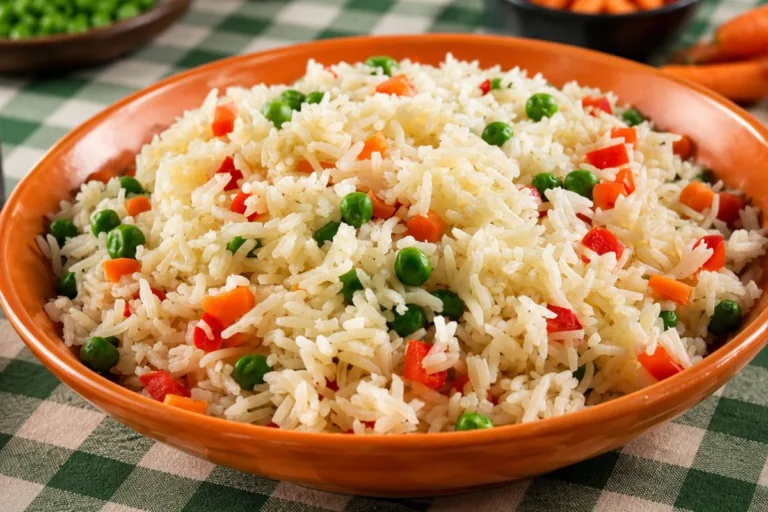Imagem da Receita de Arroz Temperado no Micro-ondas.