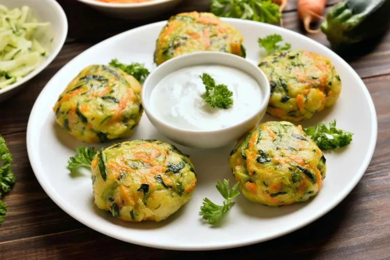 Imagem da Receita de Bolinho de Abobrinha com Cenoura na Airfryer.