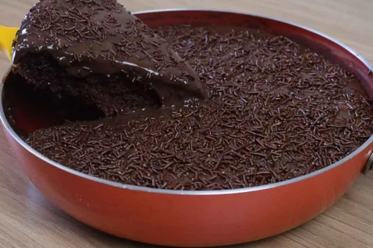 Imagem da Receita de Bolo de Chocolate de Frigideira.