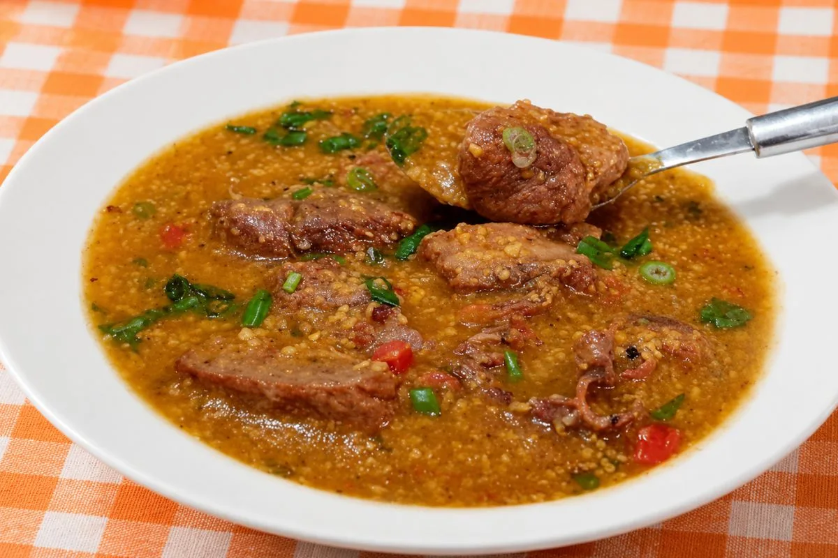 Imagem da Receita de Caldo de Canjiquinha com Costelinha.