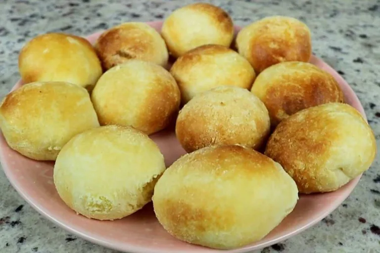Imagem da Receita de Pãozinho de Leite Sem Farinha e Sem Ovo